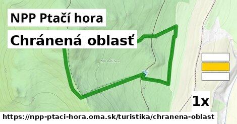 chránená oblasť v NPP Ptačí hora
