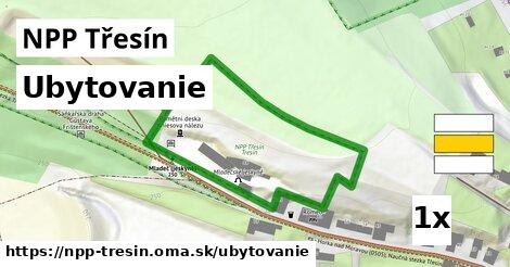 ubytovanie v NPP Třesín