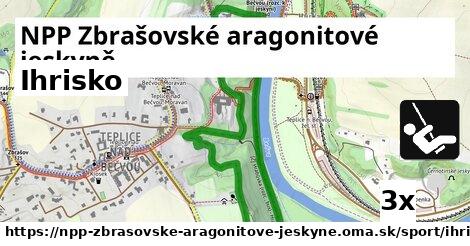 Ihrisko, NPP Zbrašovské aragonitové jeskyně