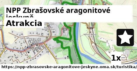 atrakcia v NPP Zbrašovské aragonitové jeskyně