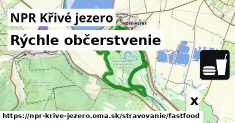 Všetky body v NPR Křivé jezero