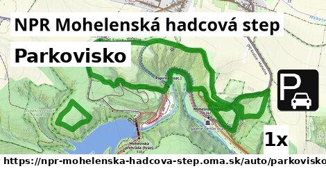Parkovisko, NPR Mohelenská hadcová step
