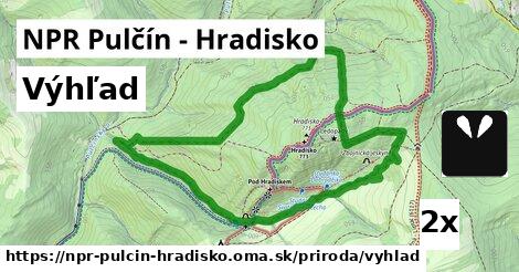 Výhľad, NPR Pulčín - Hradisko