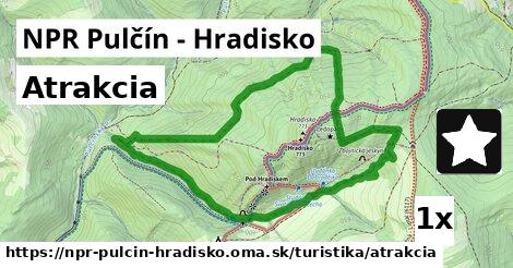 atrakcia v NPR Pulčín - Hradisko