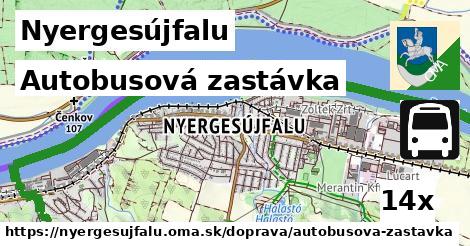 Autobusová zastávka, Nyergesújfalu