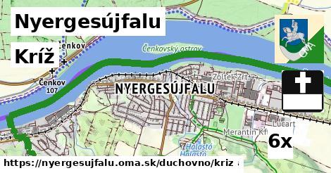 Kríž, Nyergesújfalu