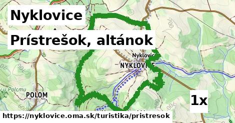 Prístrešok, altánok, Nyklovice