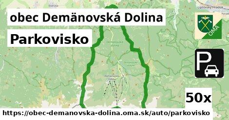 Parkovisko, obec Demänovská Dolina