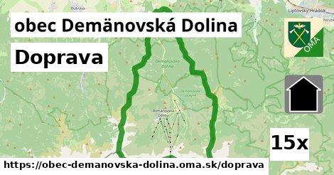 doprava v obec Demänovská Dolina