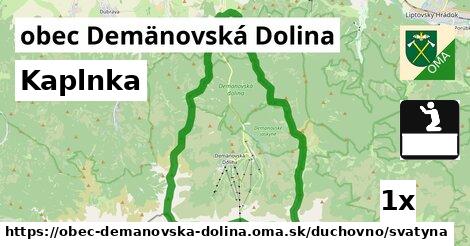 Kaplnka, obec Demänovská Dolina