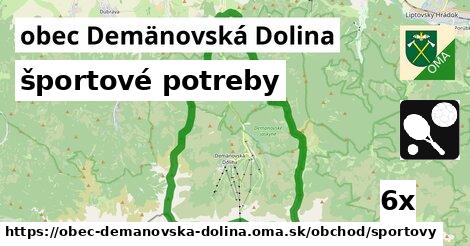 športové potreby, obec Demänovská Dolina