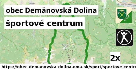 športové centrum, obec Demänovská Dolina