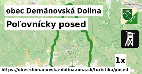 Poľovnícky posed, obec Demänovská Dolina