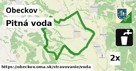 Pitná voda, Obeckov