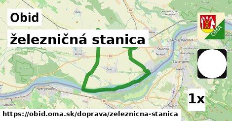 železničná stanica, Obid