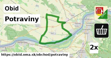 Potraviny, Obid