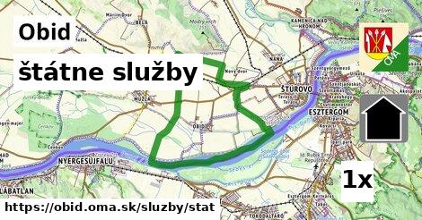 štátne služby, Obid