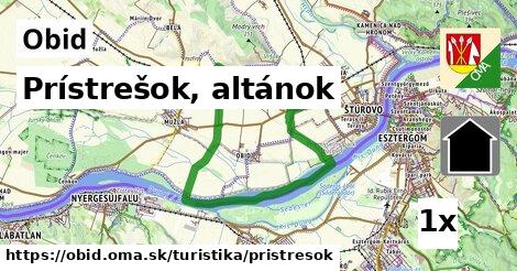 Prístrešok, altánok, Obid