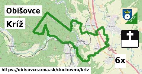 Kríž, Obišovce