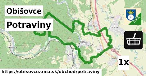 Potraviny, Obišovce