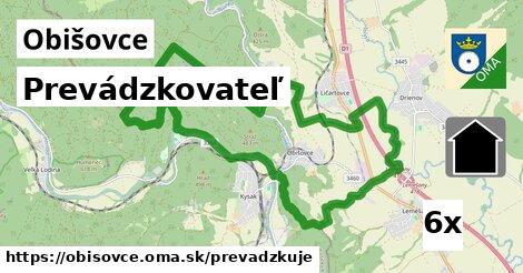 prevádzkovateľ v Obišovce