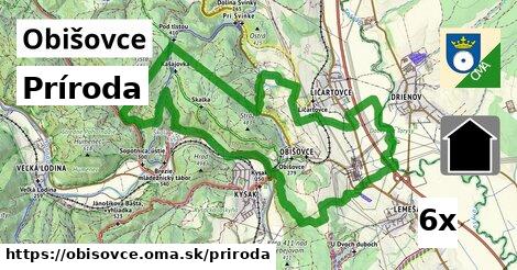 príroda v Obišovce