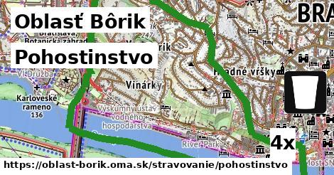 Pohostinstvo, Oblasť Bôrik