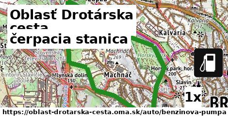 čerpacia stanica, Oblasť Drotárska cesta