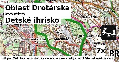 Detské ihrisko, Oblasť Drotárska cesta