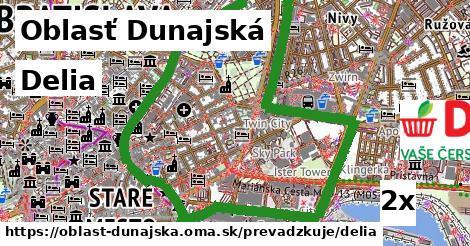 Delia, Oblasť Dunajská