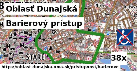 Barierový prístup, Oblasť Dunajská