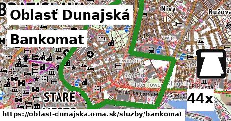 Bankomat, Oblasť Dunajská