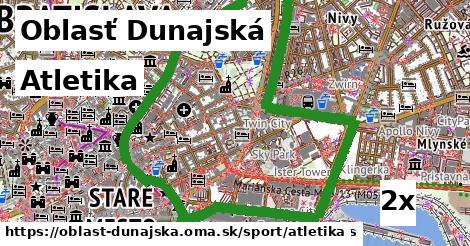 atletika v Oblasť Dunajská