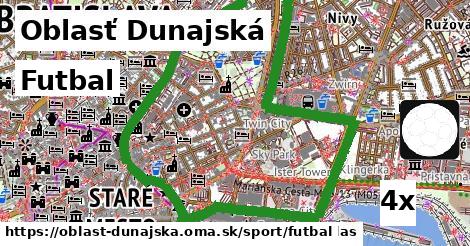 futbal v Oblasť Dunajská