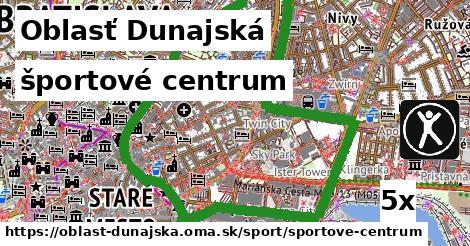 športové centrum v Oblasť Dunajská