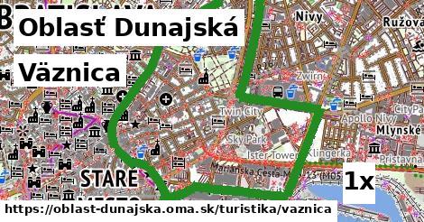 Väznica, Oblasť Dunajská