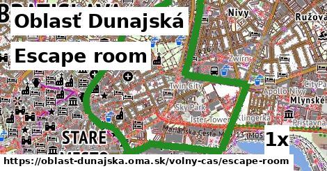 Escape room, Oblasť Dunajská