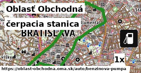 čerpacia stanica v Oblasť Obchodná