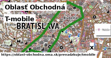 T-mobile, Oblasť Obchodná