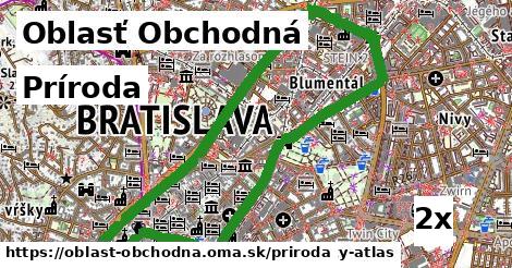 príroda v Oblasť Obchodná