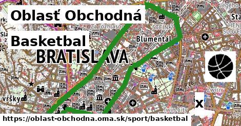 Basketbal, Oblasť Obchodná