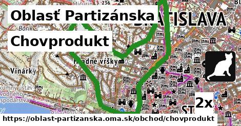 Chovprodukt, Oblasť Partizánska