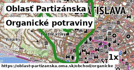 organické potraviny v Oblasť Partizánska