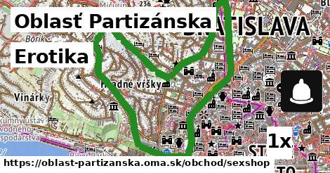 Erotika, Oblasť Partizánska