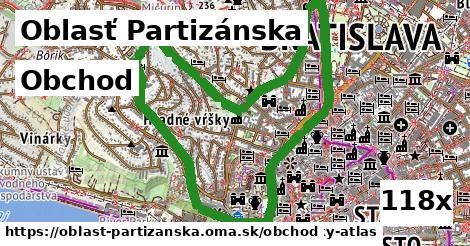 obchod v Oblasť Partizánska