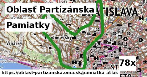 pamiatky v Oblasť Partizánska