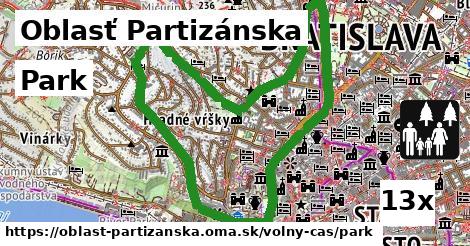 Park, Oblasť Partizánska