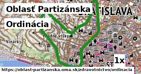 Ordinácia, Oblasť Partizánska