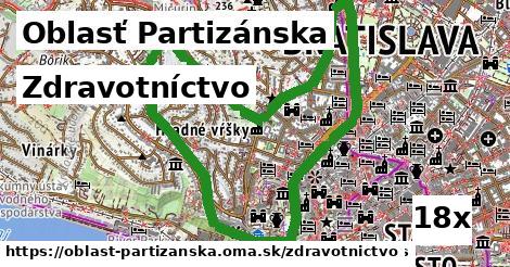 zdravotníctvo v Oblasť Partizánska