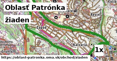 žiaden, Oblasť Patrónka